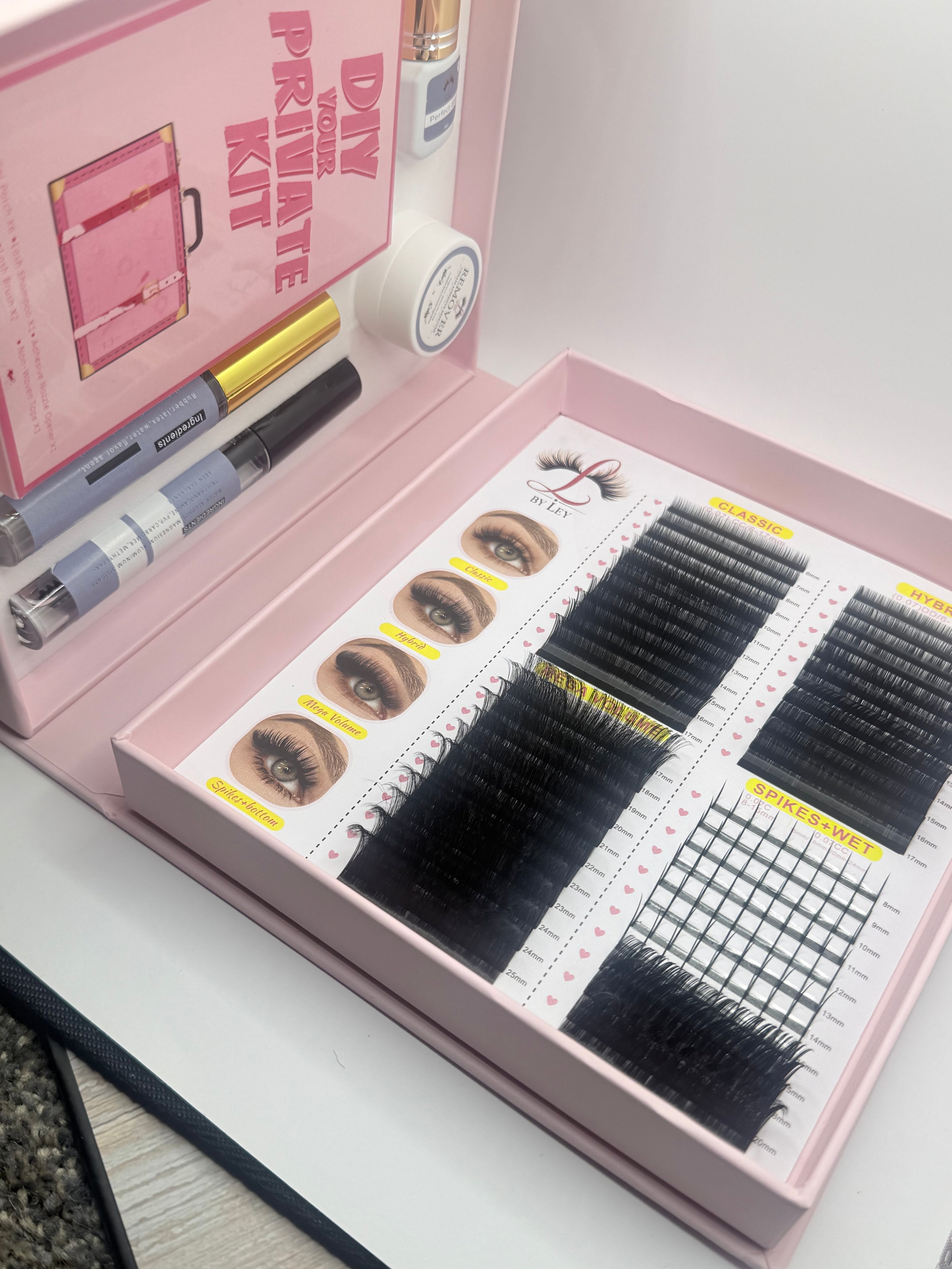 DIY INDIVIDUAL LASH KIT